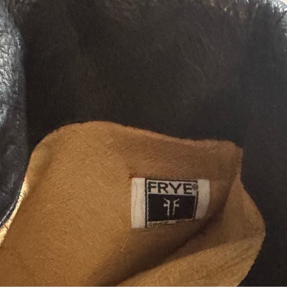 Frye Black Over the Knee Leather Boots - Picture 3 of 11